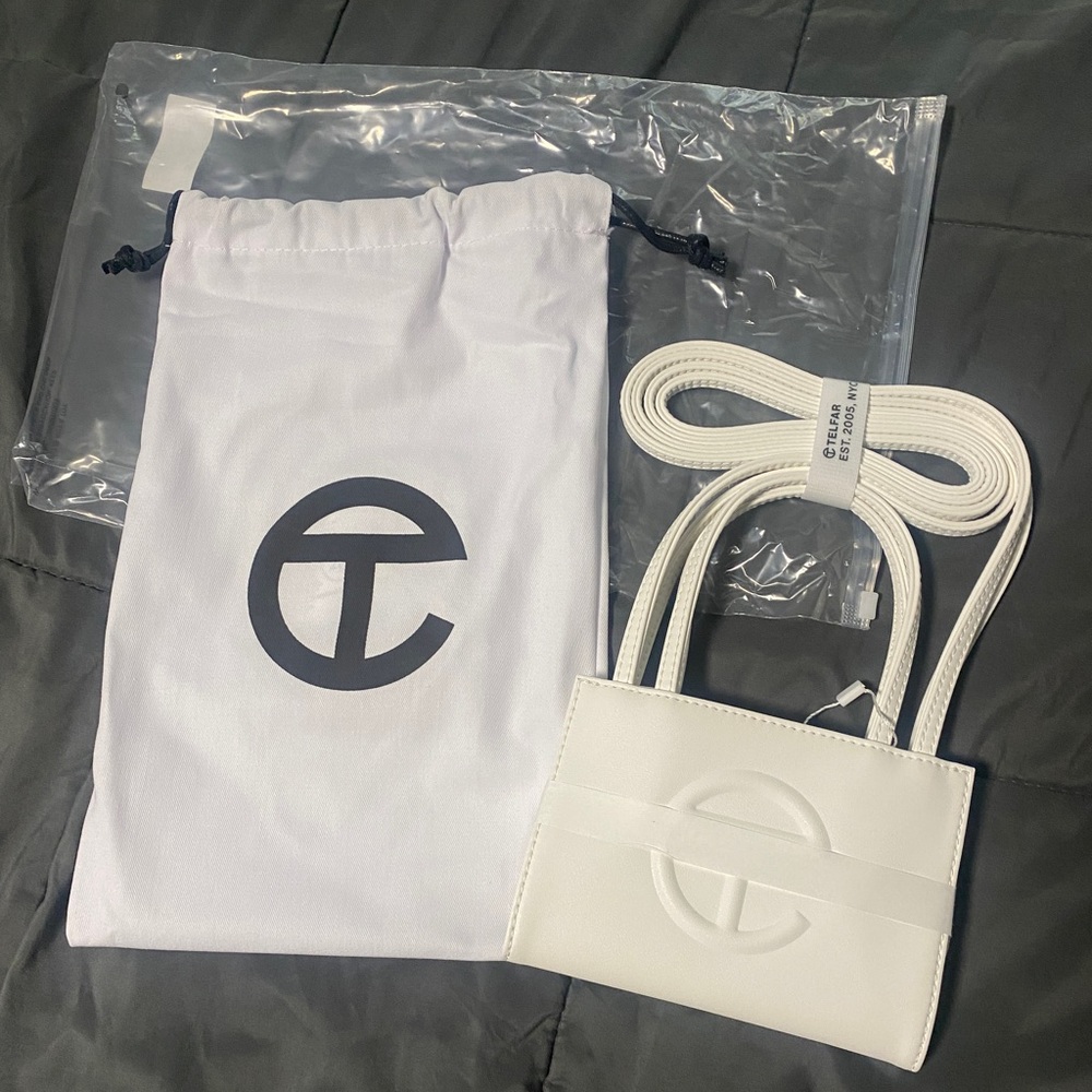Brand new Telfar x Rainbow small shopping bag